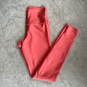 Coral Alo high waist 7/8 leggings